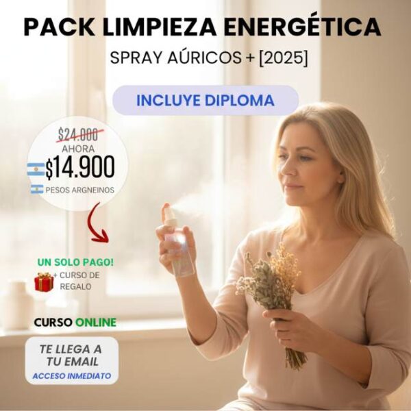 Pack Limpieza Enérgetica + Spray Áuricos [2025]