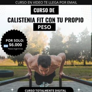 CURSO PREMIUM DE CALISTENIA + CERTIFICADO
