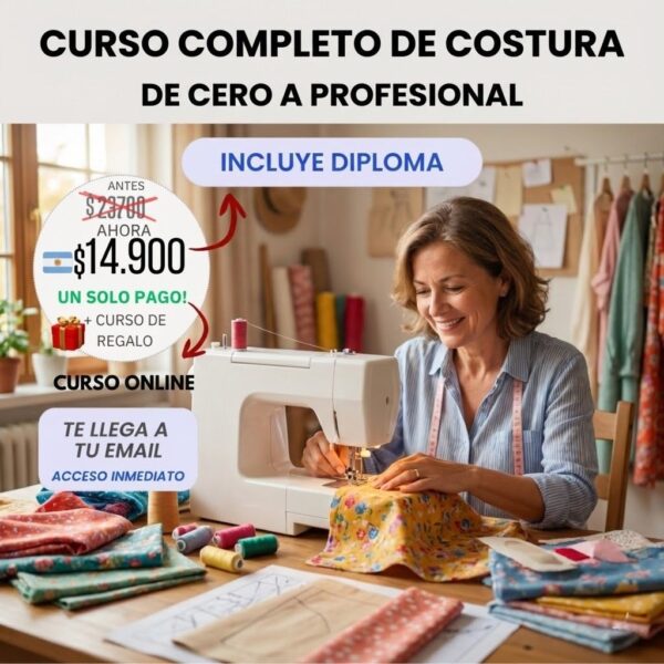 Curso Completo de Costura: De Cero a Profesional