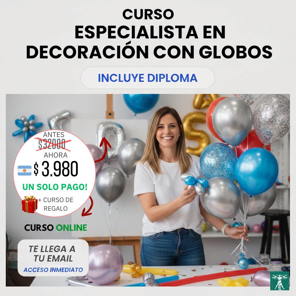Genera Ingresos con Decoración de Globos (Incluso sin experiencia)