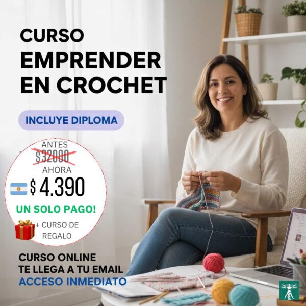 Emprender en Crochet - El Método Rápido para Emprender en Crochet