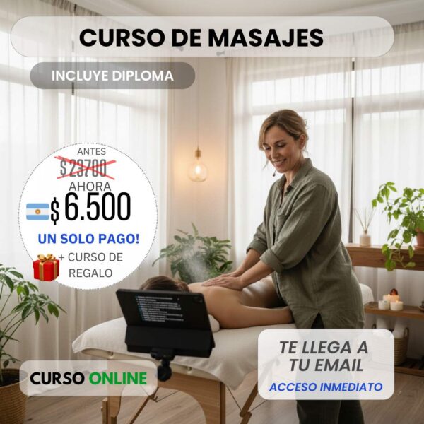 Curso de Masajes - Tu Negocio de Masajes: De Cero a tus Primeros Clientes