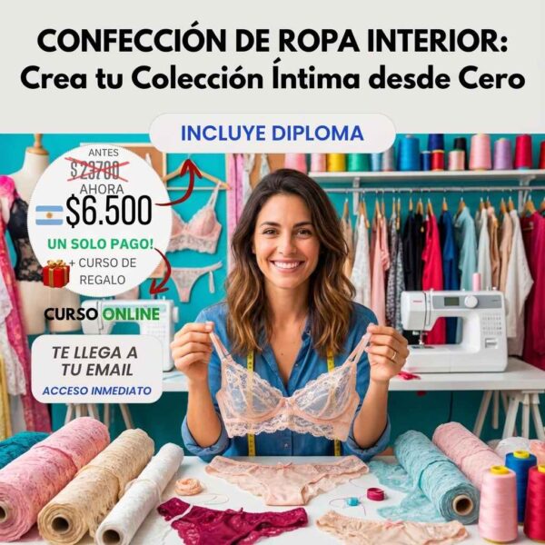 Confección de Ropa Interior: Crea tu Colección Íntima desde Cero