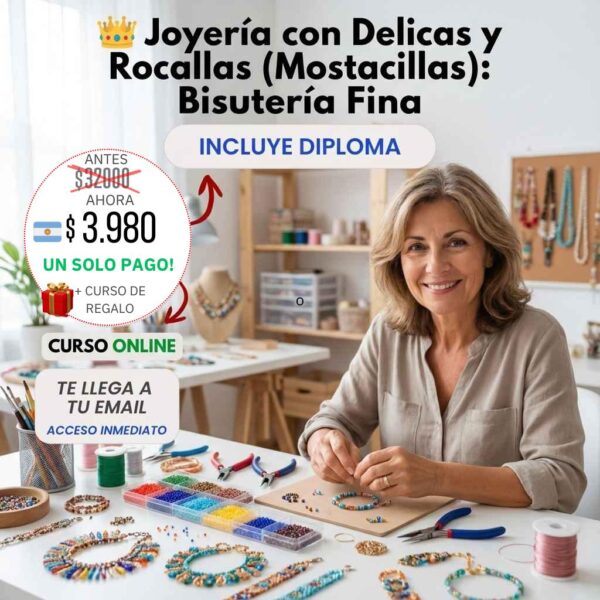 👑 Joyería con Delicas y Rocallas (Mostacillas): Bisutería Fina