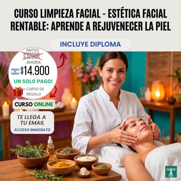 🔮 Curso Limpieza Facial - Estética Facial Rentable: Aprende a Rejuvenecer la Piel
