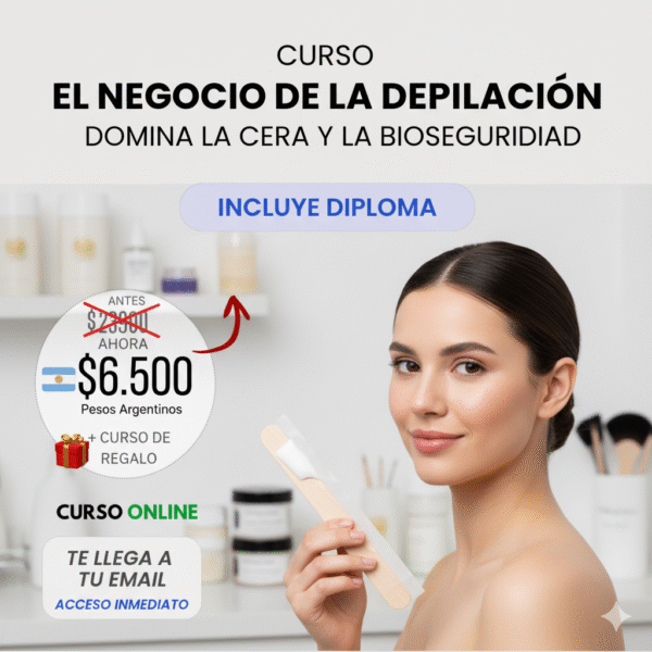 El Negocio de la Depilación: Domina la Cera y la Bioseguridad