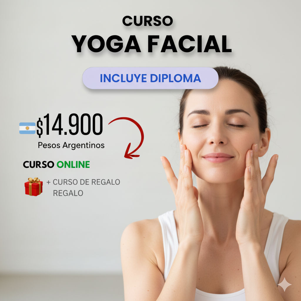 Curso Experto en Yoga Facial y Rejuvenecimiento Natural
