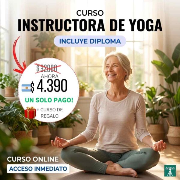 Curso Certificación Instructora de Yoga [2026]