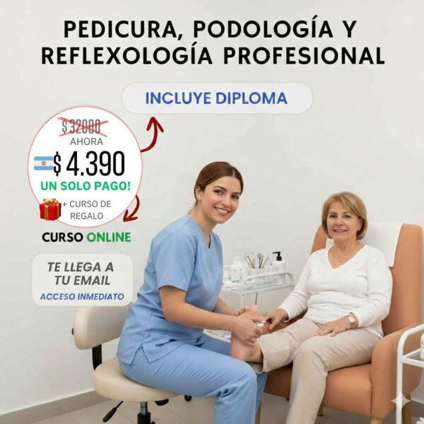 Curso Pedicura, Podología y Reflexología Profesional