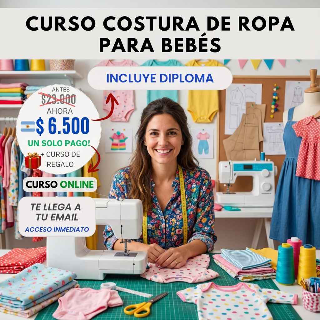 🧵 Costura de Ropa para Bebés