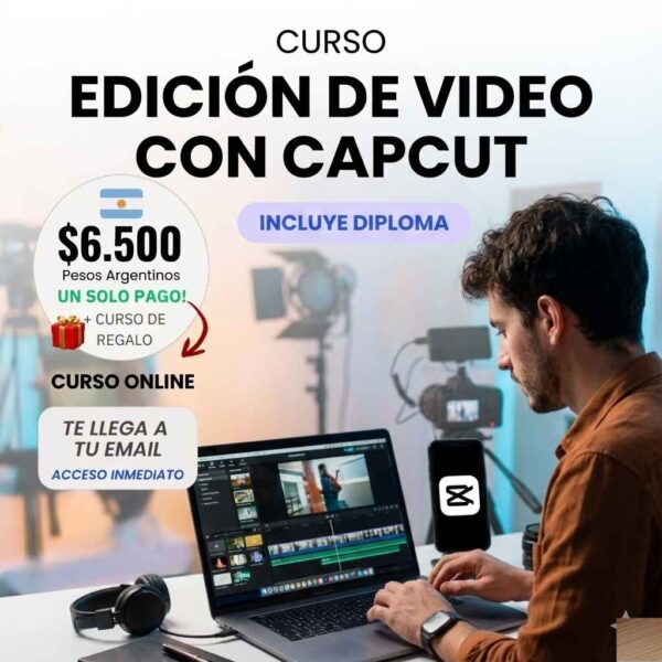 Curso:  Certificación en Edición Creativa y Montaje con CapCut