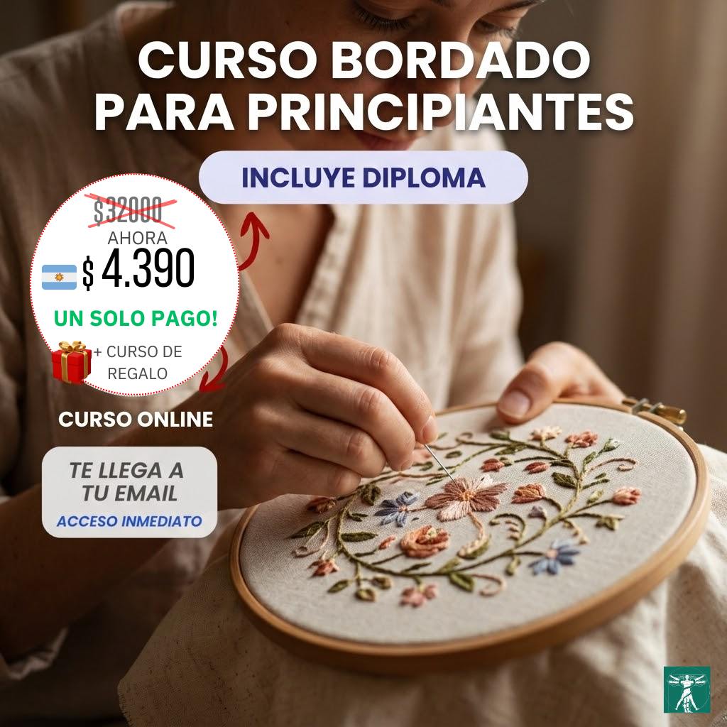 Curso: Bordado para Principiantes: Tu Primer Bastidor