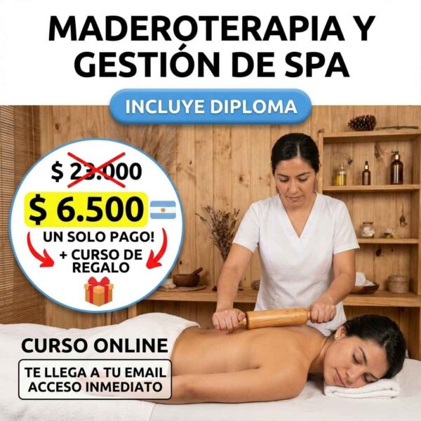 Curso: Curso Experto en Maderoterapia y Gestión de Spa