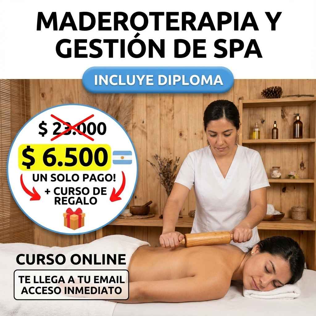 Curso: Curso Experto en Maderoterapia y Gestión de Spa