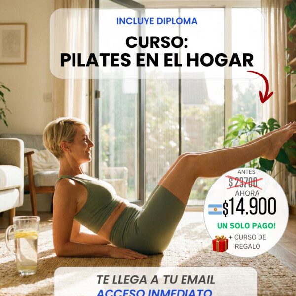 Curso: Programa Completo de Pilates en el Hogar