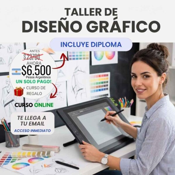 Taller de Diseño Gráfico: De Principiante a Freelancer
