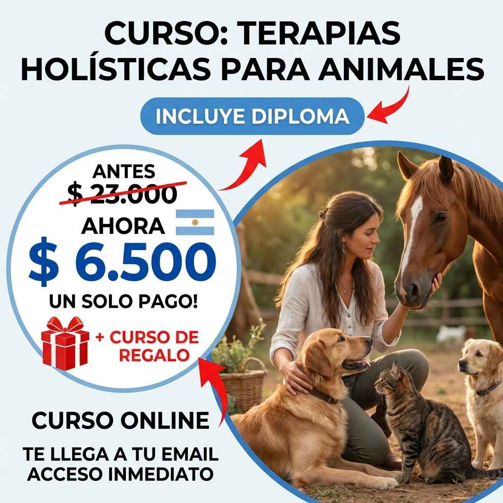 Curso: Certificación en Sanación Energética Animal y Reiki