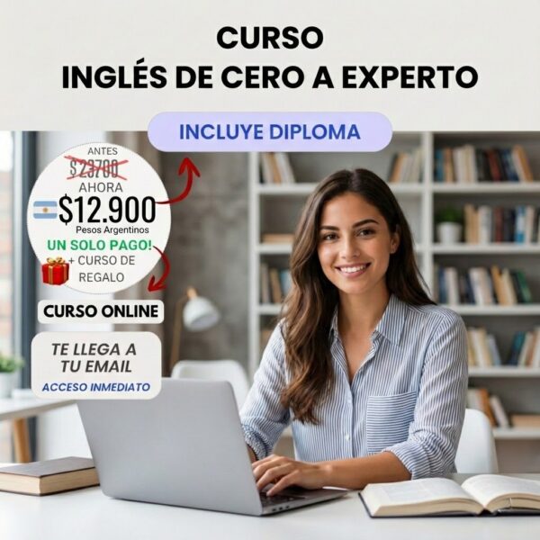 Inglés Total De Cero a Experto (+100 Horas)