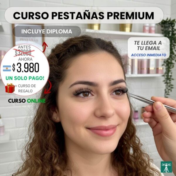 Curso Especialista en Extensiones de Pestañas Premium