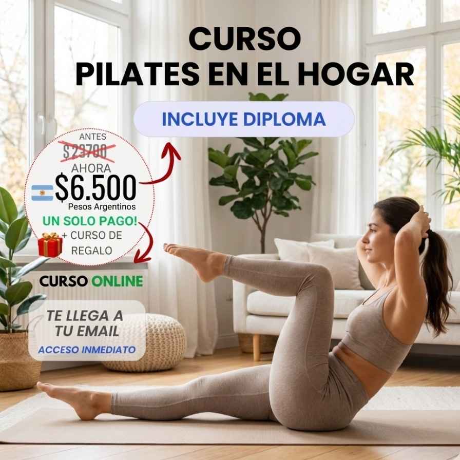 Curso: Programa Completo de Pilates en el Hogar