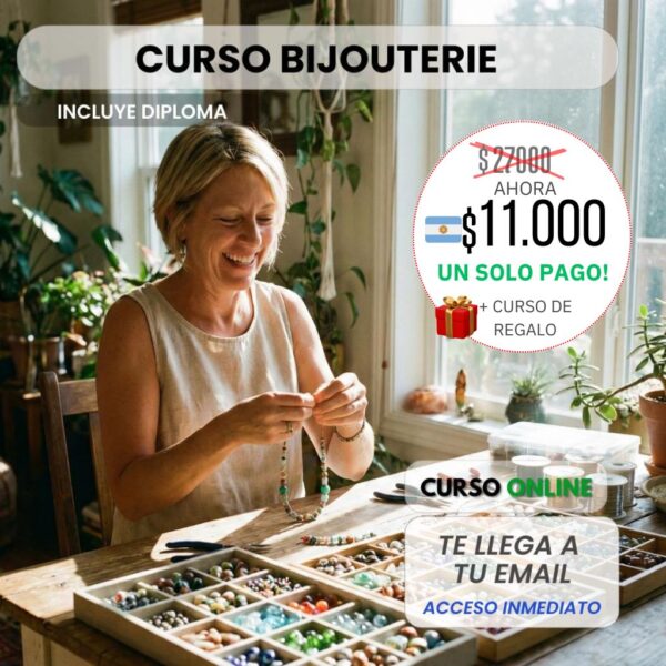 Curso de Bijouterie: como vivir de la bijouterie!