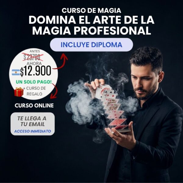 Curso de Magia: Domina el Arte de la Magia Profesional
