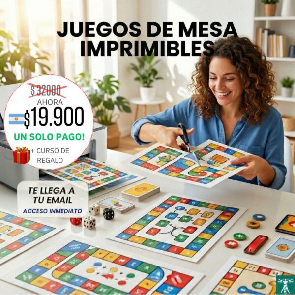 Mega Pack 2 - Juegos de Mesa Imprimibles PDF - Colección Completa
