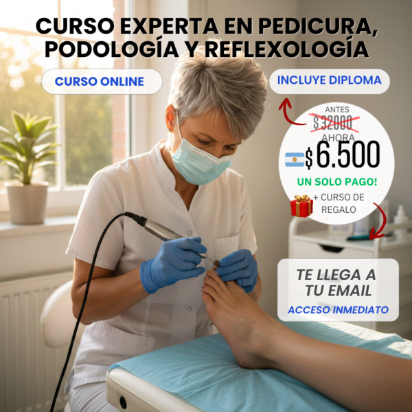 Curso Experta en Pedicura, Podología y Reflexología