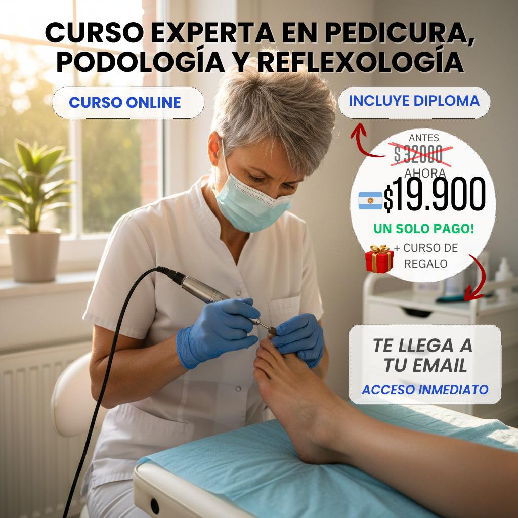 Curso Experta en Pedicura, Podología y Reflexología
