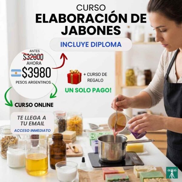 Diseño y Elaboración de Jabones Terapéuticos Profesionales